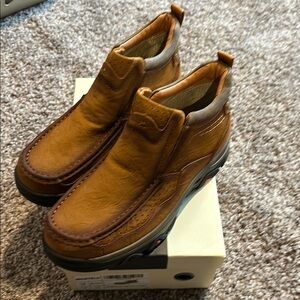 MOSTELLO Brown Leather Boots NWT